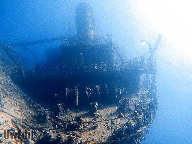 Wreck dive north of Hurghada